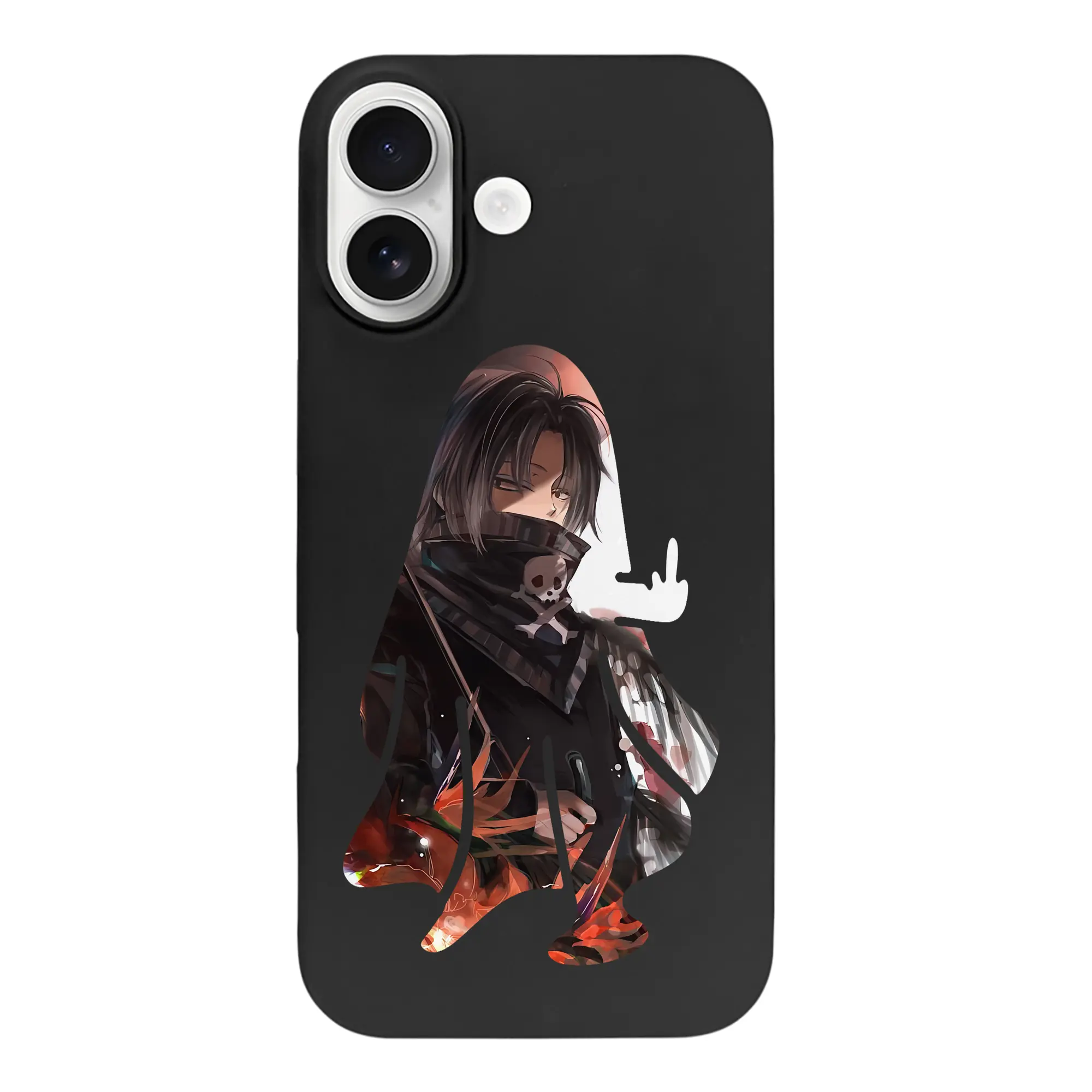 ハンター×ハンター グッズ フェイタン＝ポートオ - iPhone 17 シリーズ シリコンケース 薄型 耐衝撃 指紋防止 ソフトタッチカバー 精密フィット 傷防止 保護ケース iPhone 17/17 Air/17 Pro/17 Pro Max 対応